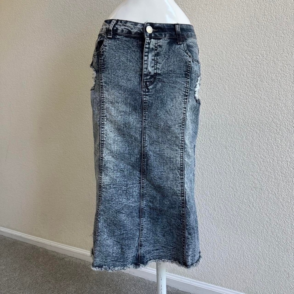 Be Girl USA denim midi skirt